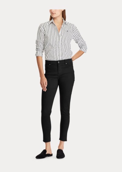 Jeans Ralph Lauren Mujer Negros Azules - Premier Skinny Ankle - XWMCS0356